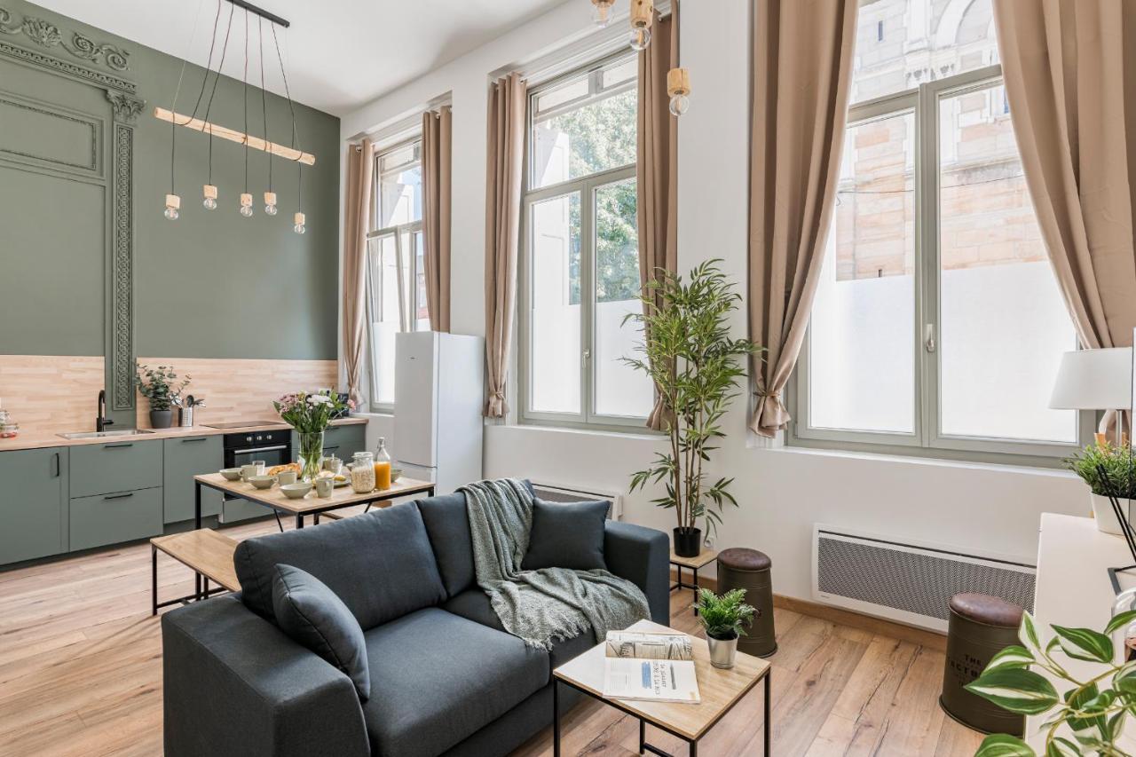 Charmant & Spacieux Appartement En Coeur De Ville Saint-Etienne  Kültér fotó